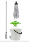 Kbelík MOP SET ovál 14l Vektex (mop+násada+ždímač) 