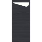 PAP Kapsa Tissue 8,5x19cm,DUNI- Černá, 100ks 
