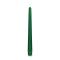 Svíčka kónická - Tm. zelená, 245mm 