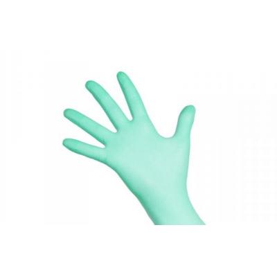 Nitrilové rukavice, zelené
